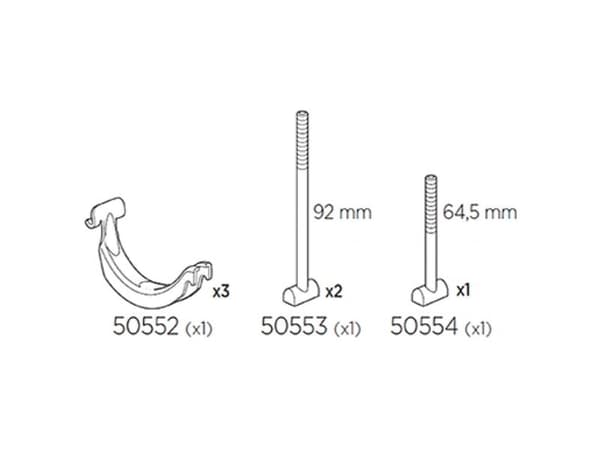 THULE Squarebar ADAPTER TIL PRORIDE