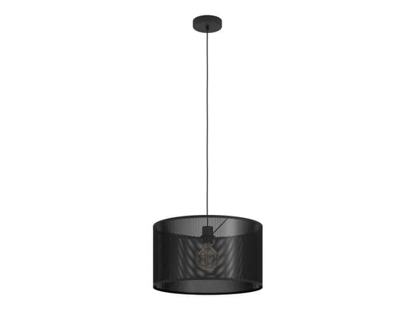EGLO MANBY PENDEL E27 Ø450 SVART