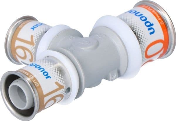 Uponor S-Press Plus reducerande T-stycke PPSU 20-16-16