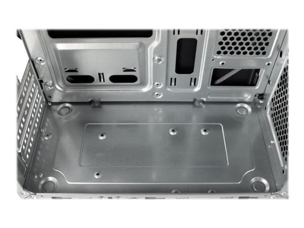 Inter-Tech IT-6502 Romea, Micro Tower, PC, Musta, mikro ATX, 14 cm, 29 cm