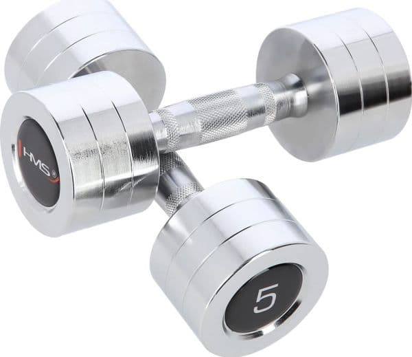 Kromhantlar 2x5 kg HMS CHD05