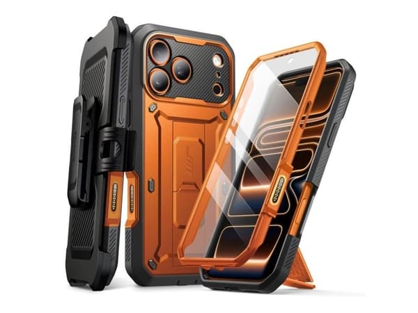Supcase Unicorn Beetle Pro-skal för iPhone 17 Pro Max - orange