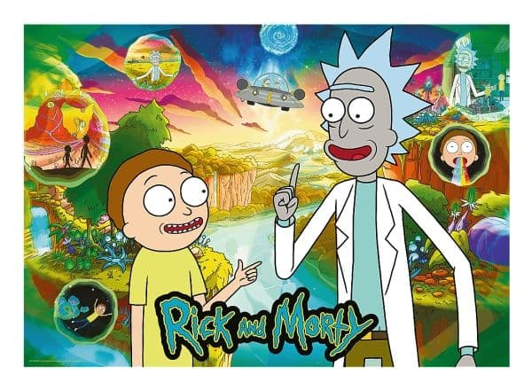 Trefl Puzzle 1000 biter Premium Plus Rick and Morty