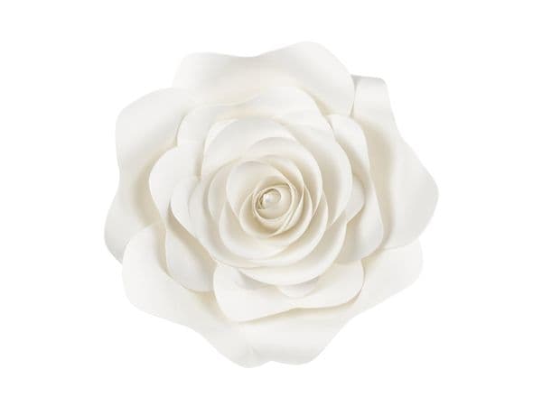 Blomsterdekoration, ljus grädde