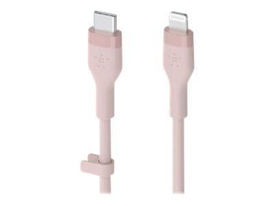 Belkin BoostCharge - Lightning-kabel - USB-C hann til Lightning hann - 2 m - rosa