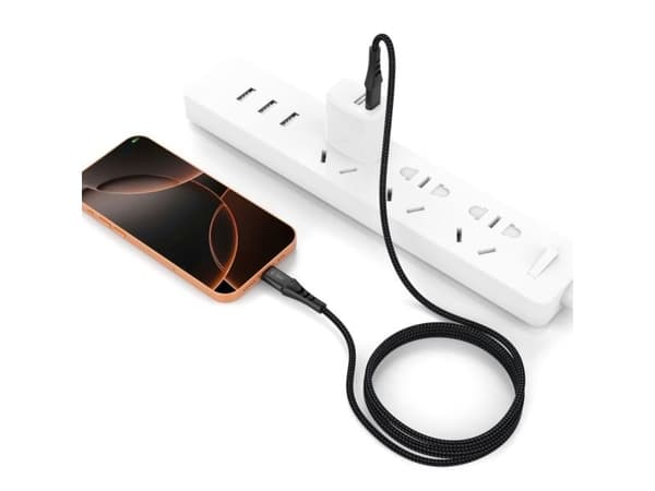 Adaptec TECH-PROTECT UB11T USB-C-kabel PD 240W / QC3.0 200 cm sort