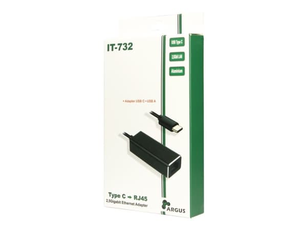 Inter-Tech IT-732 - Nettverksadapter - USB 3.0 - 2.5GBase-T x 1