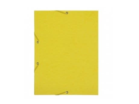 Elastikmappe Oxford Top File+, 3-klap, A4, gul