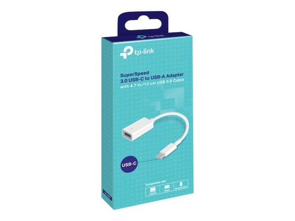 TP-LINK UC400, 0,133 m, USB A, USB C, Valkoinen