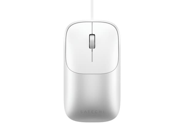 Satechi Slim LX kabelmus optisk USB-A/USB-C (silver)
