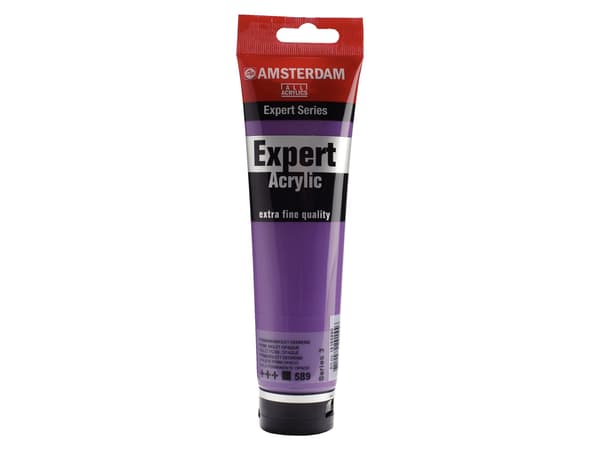 Amsterdam Expert Series akrylrör Permanent Violet Opaque 589