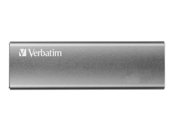 Verbatim Vx500 - SSD - 120 GB - extern (bärbar) - USB 3.1 Gen 2 (USB-C stikforbindelse) - space grey