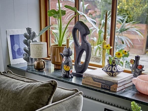 BLOOMINGVILLE Bashir vase, blå, steingods