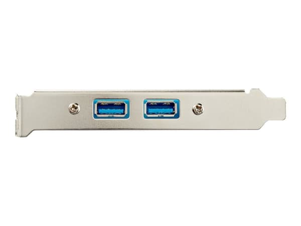 StarTech.com 2-porttinen USB 3.0 A -naaras paikkalevysovitin - USB 3.0 -emolevysovitin - USB 3 -levy - USB 3.0 -otsikkosovitin (USB3SPLATE) - USB-p...