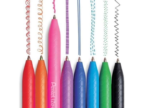 Pentel BX470-D, Klips, Tynn spiss, Sort, 1 stykker, Fint