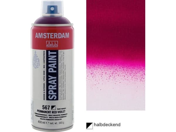 Amsterdam spraysfärg Permanent Red Violet 567
