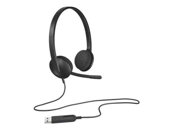 Logitech USB Headset H340 - Hodesett - on-ear - kablet