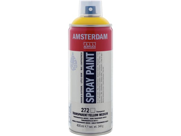 Amsterdam sprayfärg transparent gul medium 272