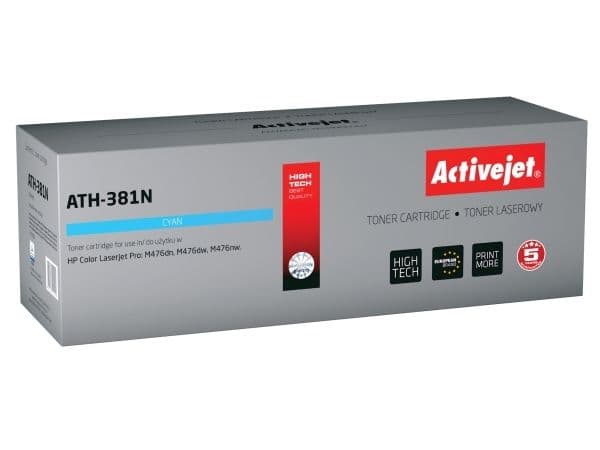 Activejet ATH-381N, 2700 sidor, Cyan, 1 styck