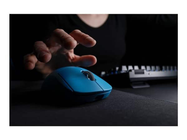 Logitech PRO X SUPERLIGHT 2 LIGHTSPEED gamingmus cyan - EER2-933