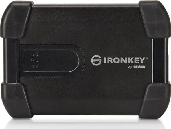 Extern hårddisk DataLocker Datalocker / IronKey Hårdvarukrypterad USB-enhet H80 500 GB EOL