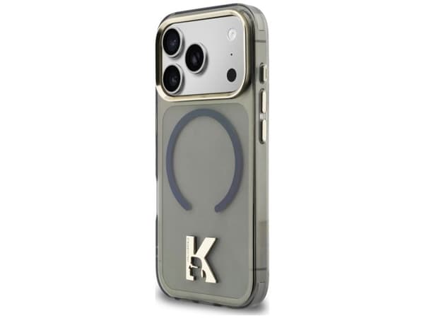 Karl Lagerfeld IML K Head Logo MagSafe-deksel for iPhone 17 Pro Max - sort