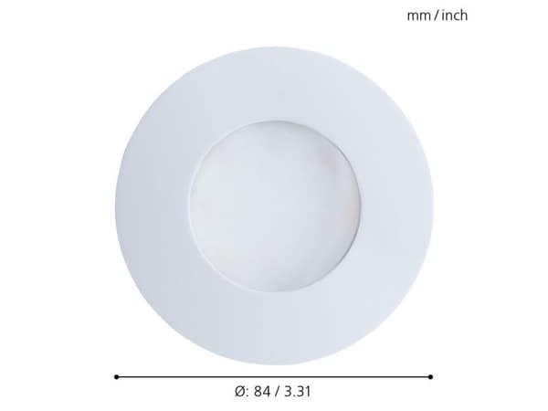 EGLO MARGO utomhus infälld vit