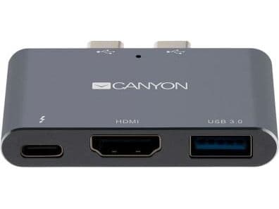 Canyon DS-1 - Dockningsstation - USB-C x 2 - HDMI