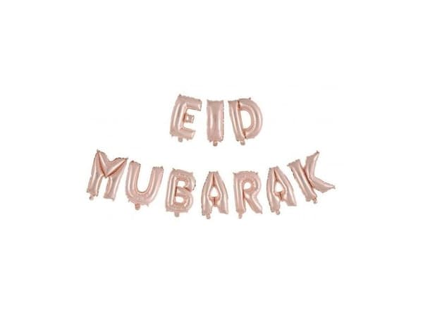 Eid Mubarak folio ilmapallo