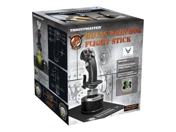 Thrustmaster HOTAS Warthog Flight Stick - Joystick - 19 knappar - kabelansluten - för PC