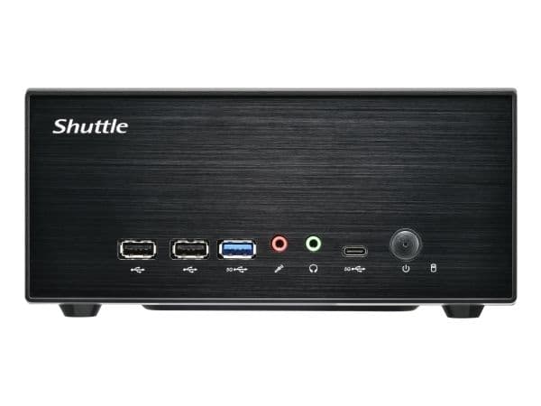 Shuttle XPC slim - Barebone - ingen CPU - RAM 0 GB - Gigabit Ethernet