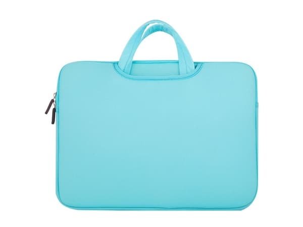 Universal case laptop bag 15.6'' tablet computer organizer light blue