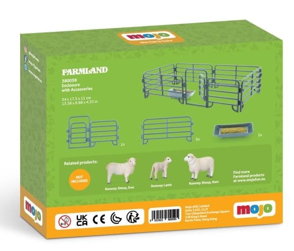 Mojo Animal aitaus tarvikkeineen (7 osaa), maalaiselämää