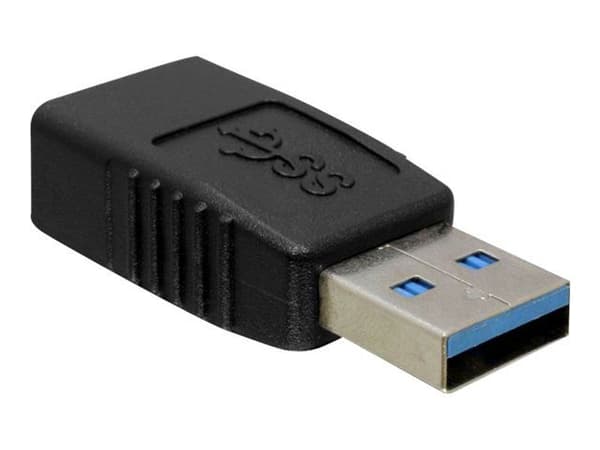Delock - USB-adapter - USB typ A (hane) till USB typ A (hona) - USB 3.0