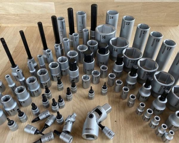 Proxxon 3/8 TX E14 ulompi pistorasia 3/8 TX E14