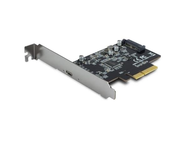 Inter-Tech ARGUS KC-008, PCIe, USB 3.2 Gen 2x2 Type-C, 20 Gbit/s, Windows 10, 115 mm, 120 mm
