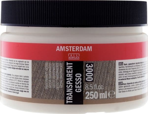Amsterdam transparent gesso 3000, boks