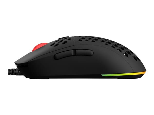 Savio HEX-R, USB A-tyyppi, 12000 DPI, Musta