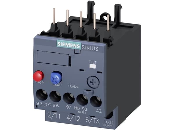 Överbelastningsrelä Siemens 3RU2116-0BB0 1 st