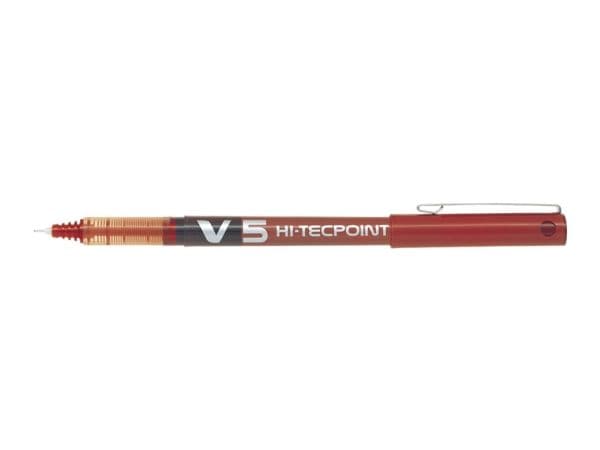 Rollerpen pilot hi-tecpoint v5, 0,3 mm, röd