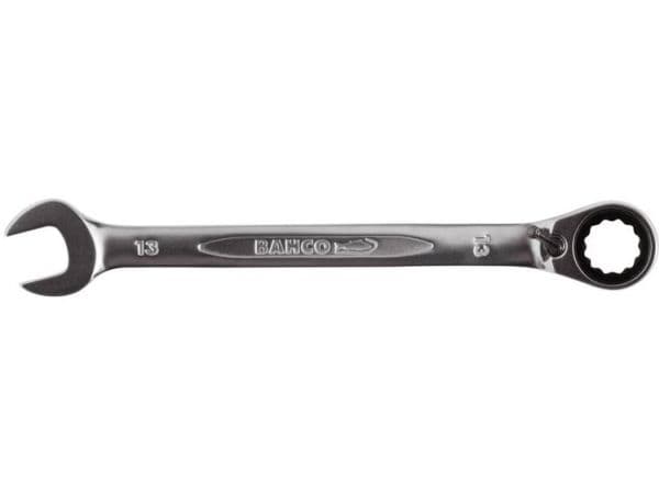 Bahco 1RM, 12 mm, Metallisk, Stål, Kromfarget, Matte, 15°