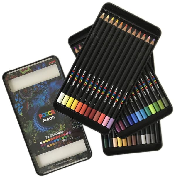 POSCA farveblyanter, 36 ass. Farver