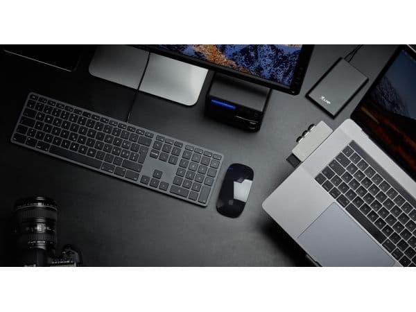 LMP 18251, Fullstor (100 %), Kabel, USB, QWERTY, Grå