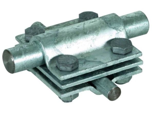 DEHN 319202, Rostfritt stål, Silver
