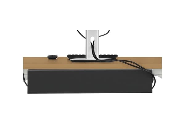 LogiLink KAB0070, Kabelskilleskuff, Bord, Stål, Sort