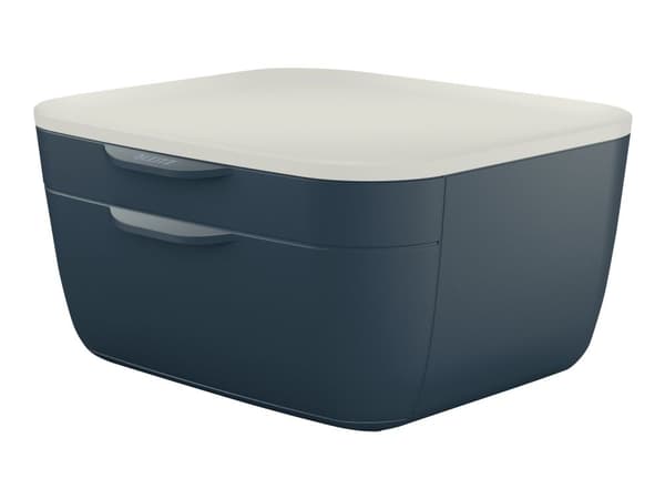 Leitz Cosy - Lådskåp - 2 lådor - sammetsgrå
