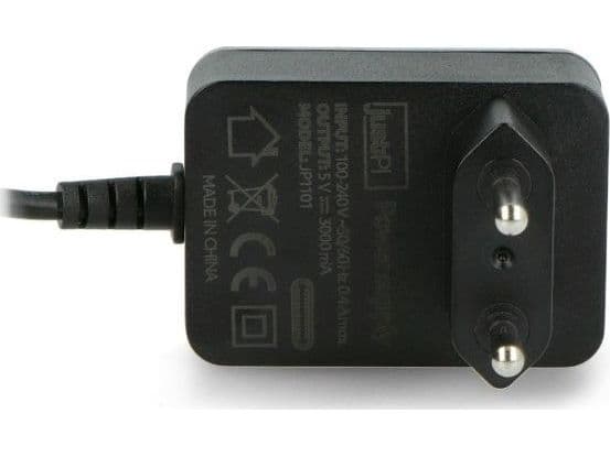 JustPi strömförsörjning för Raspberry Pi 4B (SHR-14516)