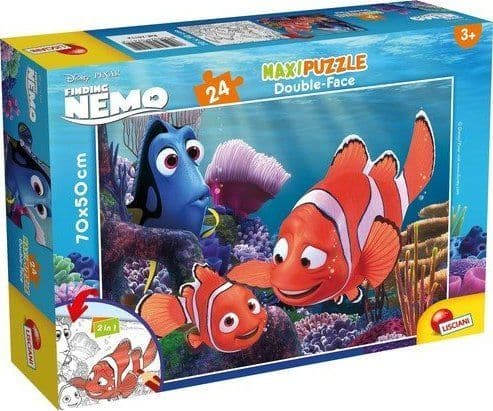 Lisciani Puzzle Df Supermaxi 24 Nemo, 3-vuotiaat