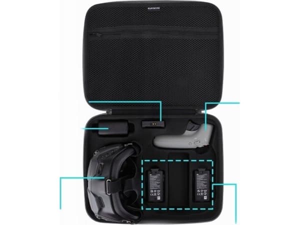 SunnyLife väska/etui till DJI Avata + Goggles 2 + controller (AT-b484-d)