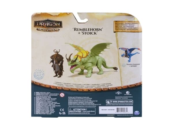 Dragons Viking & Dragon-Rumblehorn & Stoick